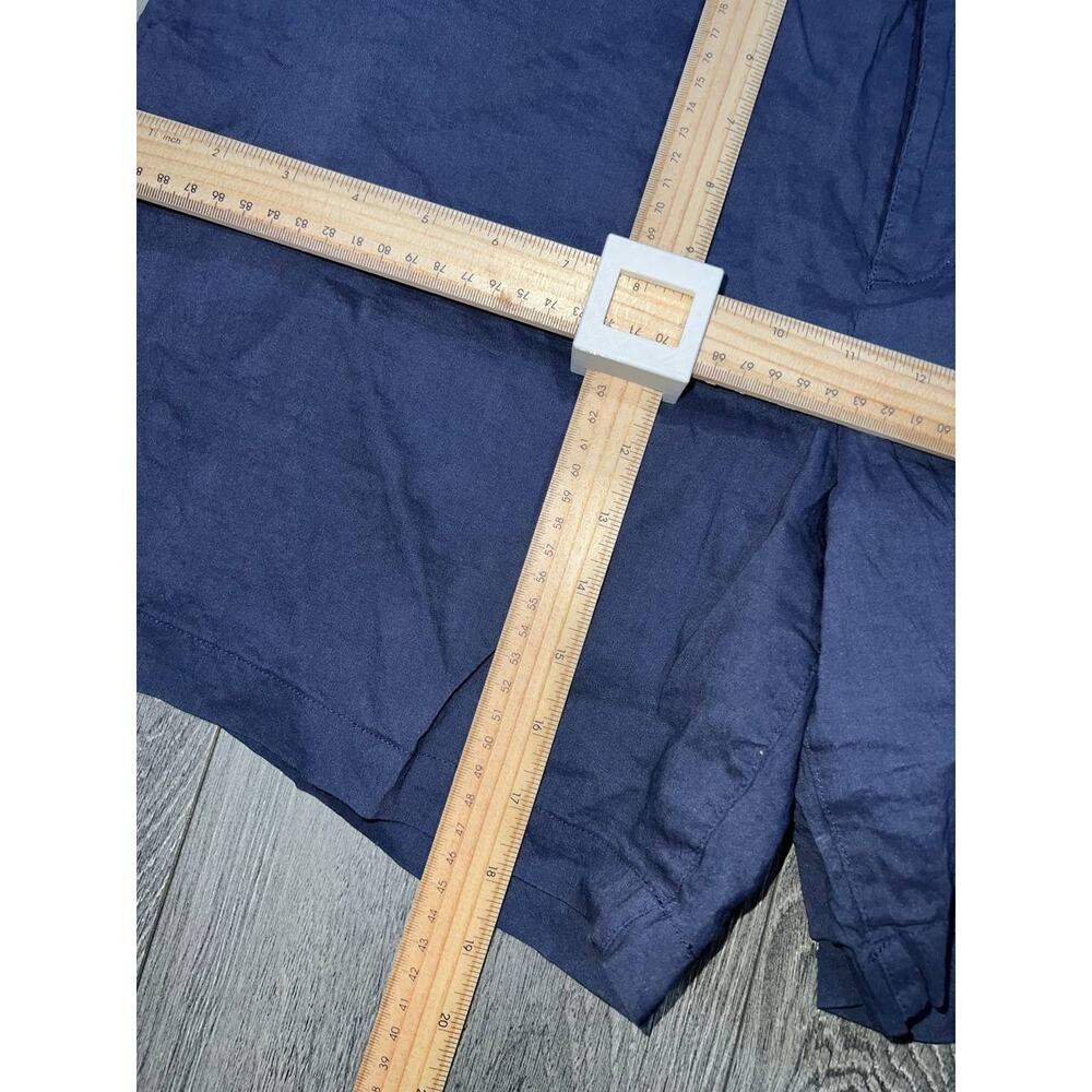 Theory Navy Blue Mid-Thigh Bermuda Shorts Men Sz 40 A004060 - Picture 8 of 9